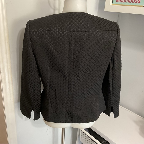 Armani Collezioni Black Blazer Size 6 - Picture 4 of 13